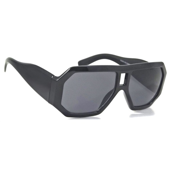 Retro Aviator Futuristic Sunglasses Robotic Wilcox - Picture 3 of 8